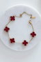 Heliophilia Silver Pulsera de Latón y Circonio Dorado